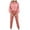 Pink, variant on Matching Set 2024 Trendy Women's 2 Piece Sweatsuit Outfits Lantern Sleeve Pullover Tops and High Waist Jogger Pants Loungewear Sets 2 Piece Jogging Outfits Set S-84 Black 3XL