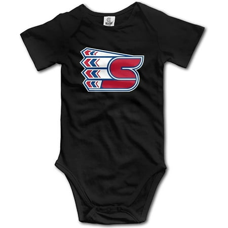 

Unisex Spokane Chiefs Hockey Logo Baby Onesie Short Sleeve