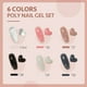thumbnail image 5 of Kit de uñas GAOY Poly Gel con luz UV Starter, 6 colores, color nude, 5 of 7