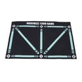 thumbnail image 1 of Soccer Training Mat Anti Slip Rubber Improve Speed Strength and Coordination Agility Football Footstep Training Equipment Mat with Socks, 1 of 7