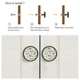 thumbnail image 4 of 4 Pcs Cute Chinchilla Knobs for Kitchen Cabinet Cupboard Dresser Bookcase Drawer Pulls Handles Round Home Decor, 4 of 5