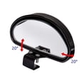 thumbnail image 2 of 2pcs Adjustable Blind Spot Mirrors Universal Car Auxiliary Wide Angle Mirror For Universal Cars Black, 2 of 5
