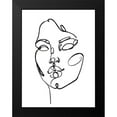 thumbnail image 2 of Parker, Jennifer Paxton 15x18 Black Modern Framed Museum Art Print Titled - Linear Thoughts I, 2 of 5