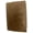Tan, variant on RFID Genuine Leather Slim Mens Trifold Wallet With ID Window Front Pocket USA Series Wallet Gift Box