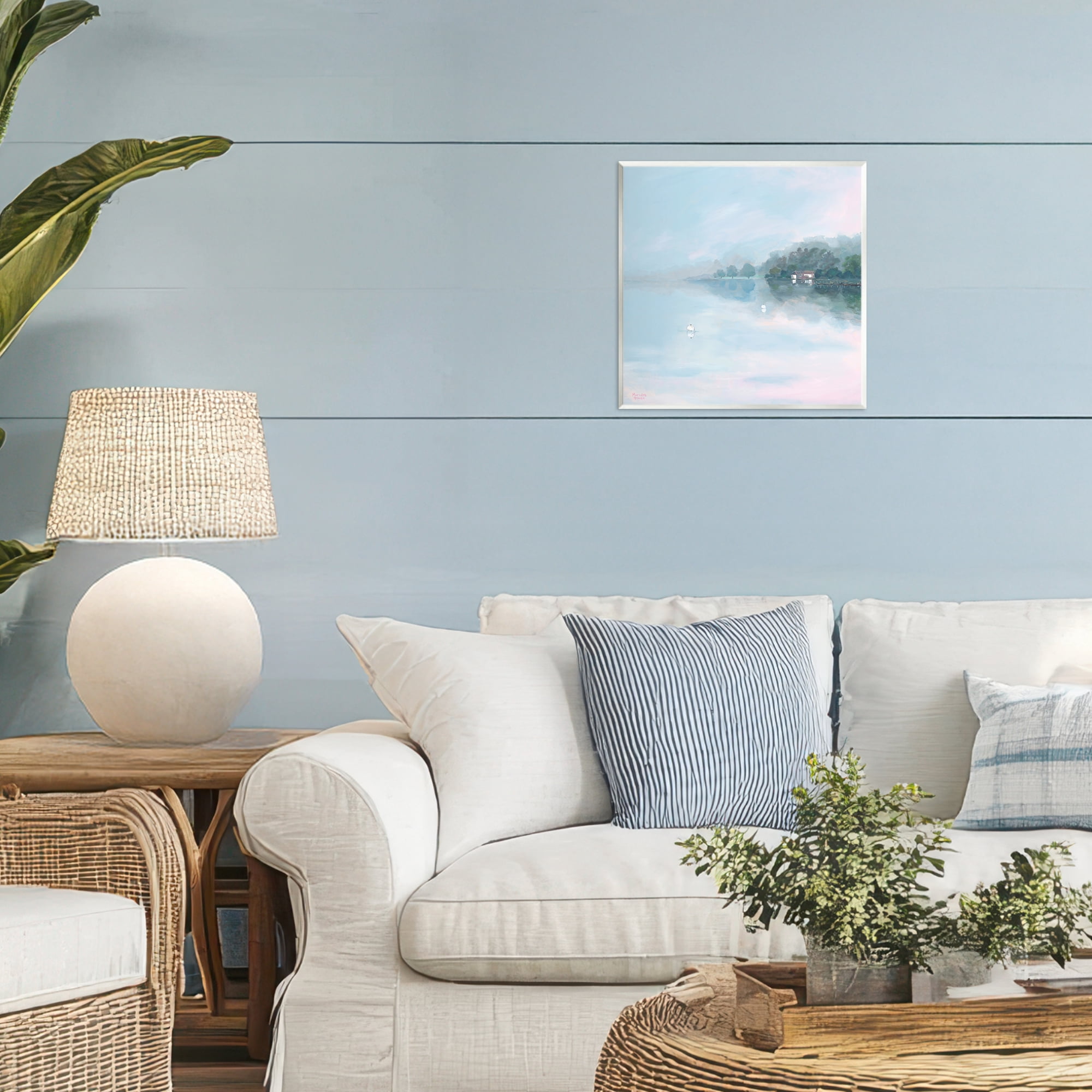 Stupell Industries Morning at Lake Windermere Wall Plaque Art, design by Meredith Howse