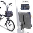 thumbnail image 1 of Rhinowalk Adaptador de Bolsa de Bicicleta, Bolsa Portaequipajes Frontal, Adaptador de Bloque para Bicicleta Plegable , Caja de Cesta, Accesorio de Ciclismo, Gris Oscuro, 1 of 8