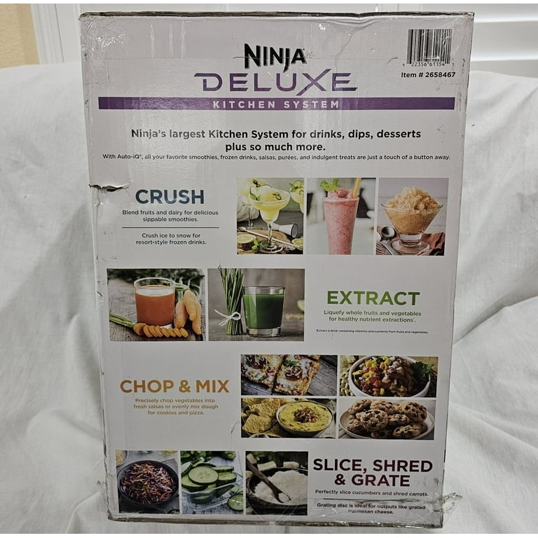 Restored Ninja CO905KS Deluxe Kitchen System, 1600 WP Auto-IQ Base