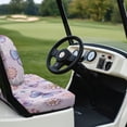 thumbnail image 4 of Aplkyhs Mandala Butterfly Golf Cart Seat Covers Club Car Seat Bottom & Backrest Cushion Universal Club Car Seat Covers Keep Seats Cool Breathable Golf Cart Decor Golf Cart Accessories, 4 of 7