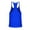 Blue#men's y-back bodybuilding stringers, variant on Moxiu Bodybuilding Stringer Tank Tops for Men Quick Dry Athletic Workout T Shirts Y-Back Sleeveless Muscle Gym Fitness Tees Black,M