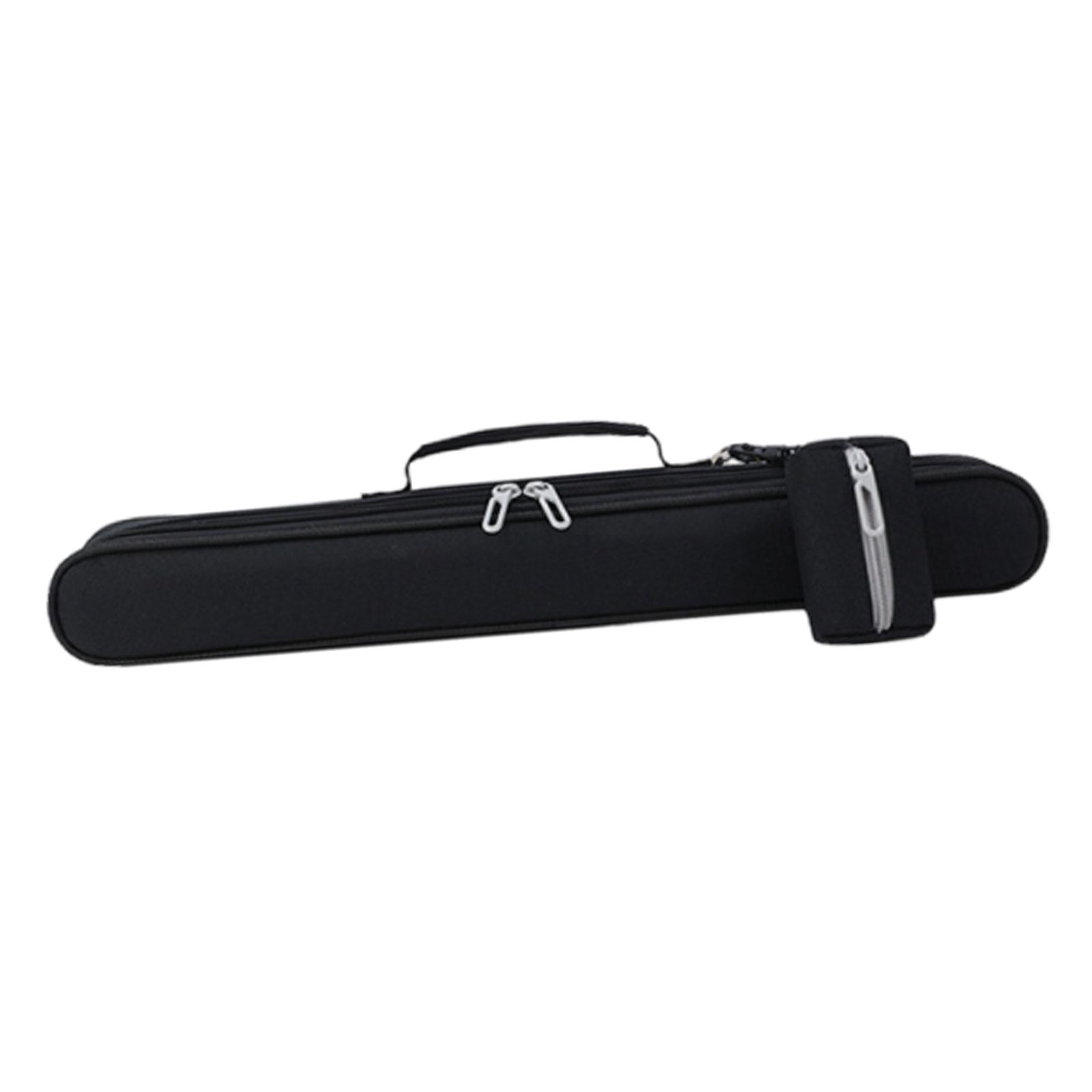 LeeQinersw Flute Carrying Case Carrying Pouch Gift Lightweight Bamboo Flute Storage Bag Black