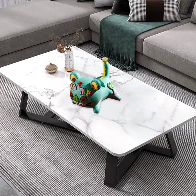 Adornos de animales chinos pintados , figurita en miniatura, escultura de piezaza para año , decoración para hogar para coche, escritori Deseoso Macarena Escultura china