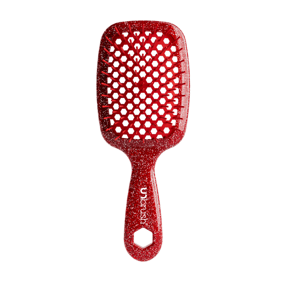 FHI Heat UNbrush® Sparkle Detangling Brush,All Hair Types, Red