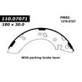thumbnail image 2 of Centric Brake Shoe Set, #111-07071 Fits select: 1995-1999 HYUNDAI ACCENT, 2 of 4