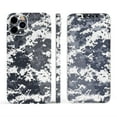 thumbnail image 3 of DesignSkinz White and Gray Digital Camouflage Full-Body Skin Decal Wrap Cover for iPhone 13, 3 of 9