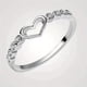 thumbnail image 3 of 1pc Heart-Shaped Love Ring for Men and Women - Stylish and Elegant Finger Jewelry, 3 of 4