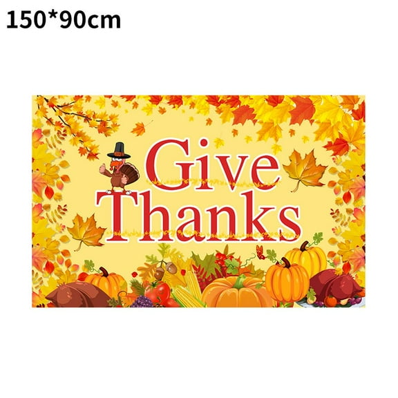 Charming Fall Table Runner with Pumpkins & Leaves, Perfect for Thanksgiving Autumn Gatherings Farmhouse Decor