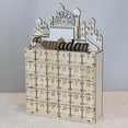 thumbnail image 3 of Cateissary Celebre el Ramadán con bloques de calendario decorativos de madera que garantizan durabilidad y elegancia Iluminación navideña, 3 of 6