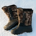 thumbnail image 4 of Mepaouo Men's Winter Snow Boots Warm Lined Hiking Boots Arch Support Work Walking Booties, 4 of 8