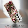 thumbnail image 2 of For Samsung s25 FE Beautiful Epoxy Designs With Chrome Metallic Edges Hybrid - 1, 2 of 3