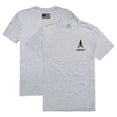 thumbnail image 2 of Rapid Dominance RS2-SF5-HGY-05 US Space Force5 Relaxed Graphic T-Shirt, Heather Grey - 2X, 2 of 3