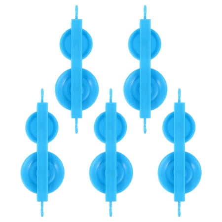 

5pcs Plastic Double Pulley Physics Experiments Pulley Equipment School Supplies
