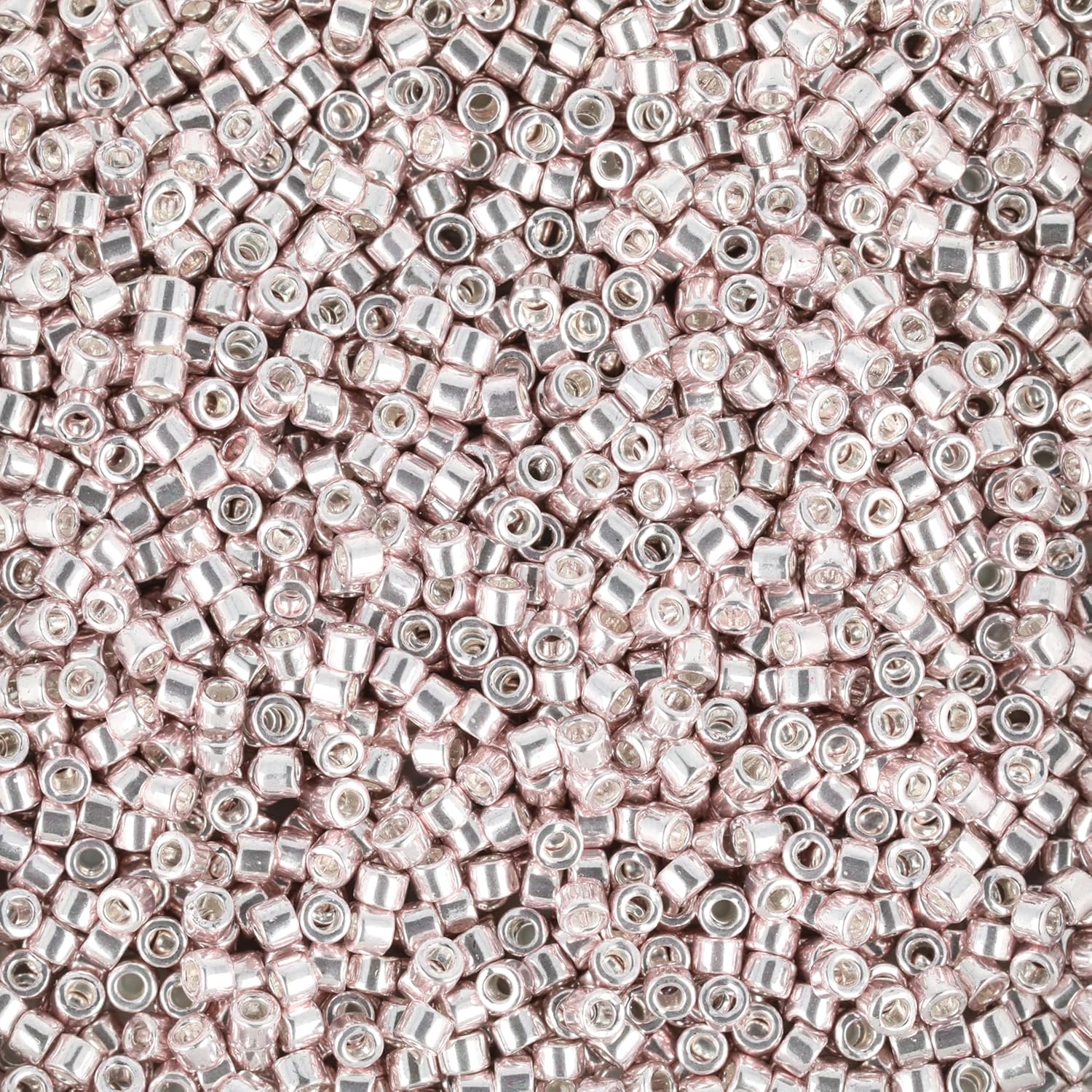 Miyuki Delica Seed Beads – Size 11/0 (1.6 mm), DB0417, Galv. Steel Dyed, 7.2 g, Approx. 1440 Beads