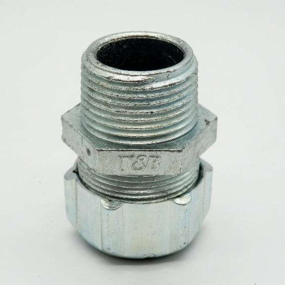 Thomas & Betts 2931 Ranger 3/4" Steel Straight Strain Relief Cord Connector