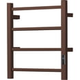 thumbnail image 4 of Electric Towel Warmer - Wall Mounted Bathroom Heated Towel Rack  Plug-in Design &; Brushed Stainless  Finish Gold, 4 of 6