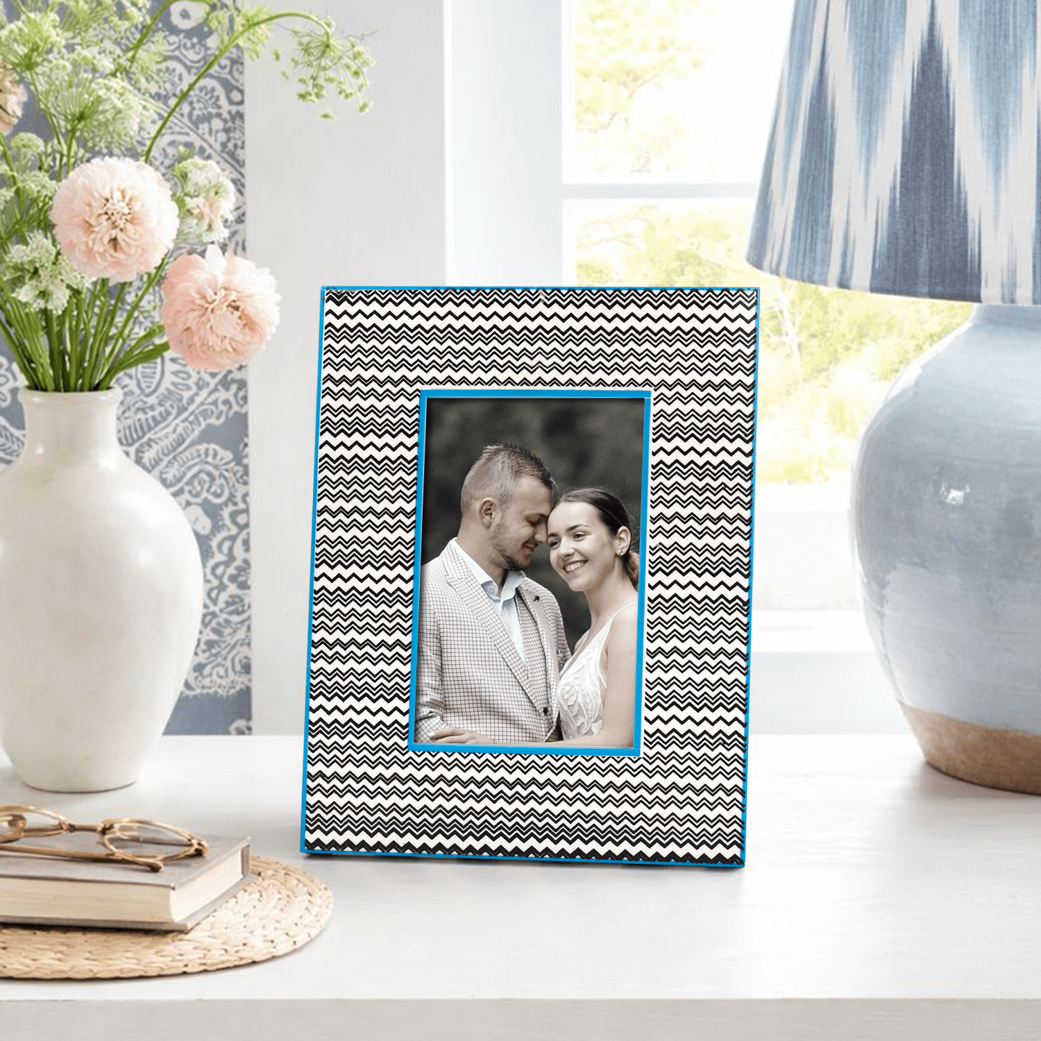 Handicrafts Home 5x7 Picture Frames - Vintage Style Wall Hanging