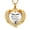 G/White, variant on God has you in his arms, I have you in my heart - Angel Wing Crystal Heart Urn Pendant Cremation Jewelry for Ashes Holder Memory Necklace Human Pet Memorial Jewelry