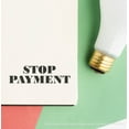 thumbnail image 4 of Self-Inking Stop Payment Stamp, Trodat Printy 4911, Press and Print Stamping, Impression Size 5/8" x 1-1/2", Up to 10,000 Impressions - Green Ink, 4 of 10