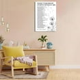 thumbnail image 5 of When Tomorrow Starts Without Me Canvas Wall Art Memorial Poem Print Sympathy Gifts For Loss Of Loved One Bereavement Painting For Home Decor Grief Gift  Unframed 12x18inch(30x45cm), 5 of 8