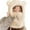 Beige-B, variant on Rabbit Hat Ear Moving Jumping Funny Bunny Plush Cap for Women Girls, Cosplay Christmas Party Holiday Hat Blue