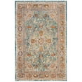 thumbnail image 3 of SAFAVIEH Aria Maris Traditional Area Rug, Blue/Orange, 4' x 6', 3 of 7