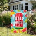 thumbnail image 3 of Hello Summer Popsicle Outdoor Garden Flag 12.5" x 18", 3 of 3