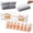 A,B, variant on Clearance Under $5.29Card Storage Box with Dividers Transparent Organizer for Trading Business and Game Cards