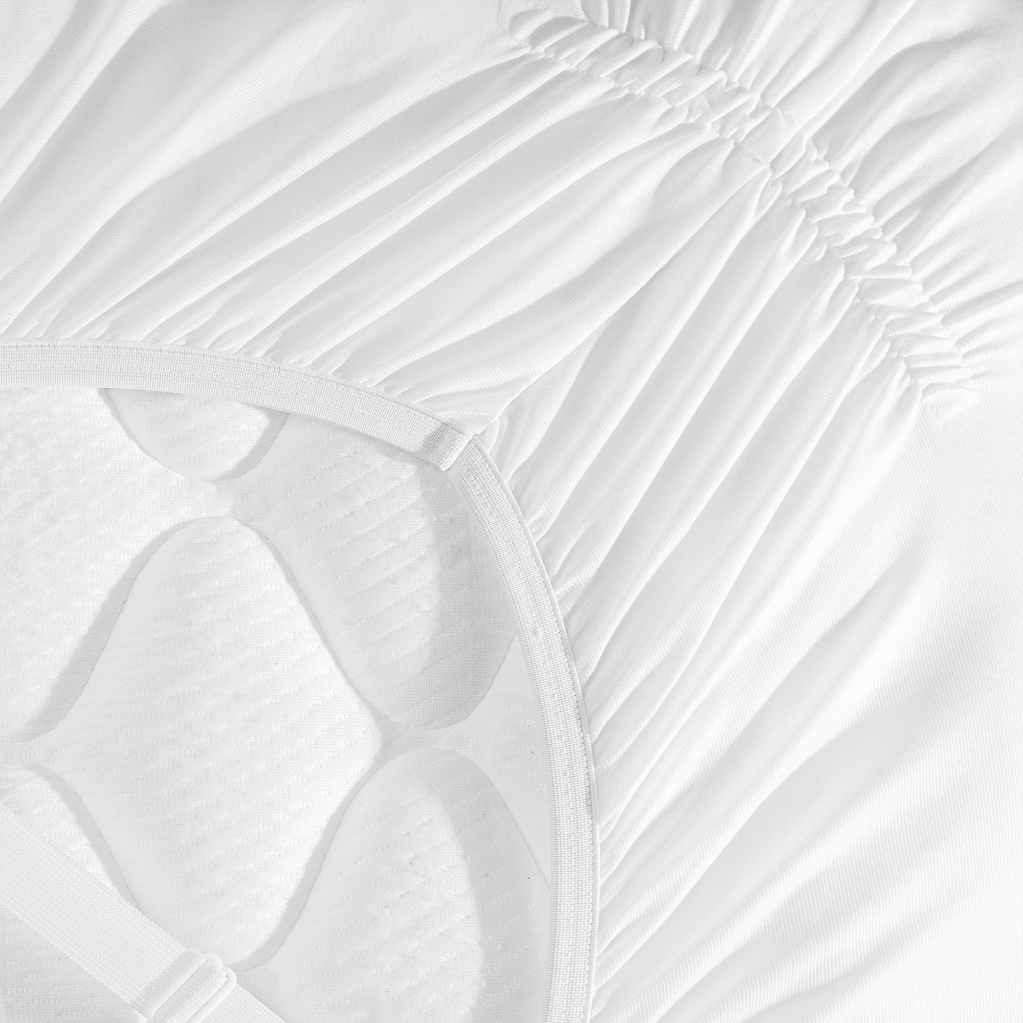 PolarPure™ King Cooling Fitted Mattress Protector, Hypoallergenic Comfort