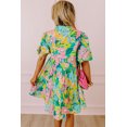 thumbnail image 3 of FOLUNSI Chic Spring Floral Dress: Puff Sleeves & Stylish Collar, Daily Fashion Favorite!, 3 of 8