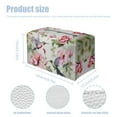 thumbnail image 7 of ZUXONGSY Hummingbird Tissue Box Cover Flower PU Leather Tissue Cube Box Cover with Buckle Texture Leather Tissue Box Cover Waterproof Tissue Cover for Car Home Bathroom, 7 of 7