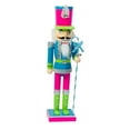 thumbnail image 4 of Cascanueces Figuras de estilo coleccionables 38 cm Cascanueces hecho a mano Azul perfke cascanueces decorativo, 4 of 9