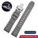 thumbnail image 3 of Correa de caucho fluorado para Seiko IWC Rolex Waffle Strap Bracelets Fashion Universal Mens Diver Silicone Sports Watch Band 20 22mm, 3 of 5