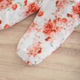 thumbnail image 7 of WUANDIXFA Baby Girl Christmas Outfit 0 3 6 12 18 24 Months Newborn Baby Girl Clothes Infant Long Sleeve Romper Pants Headband Hat Set Fall Winter Outfits,Brown,3-6 Months, 7 of 7
