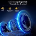 thumbnail image 3 of Karaoke Karaoke Machine Mini Wireless Microphone and Speaker Set with 2 Microphone Home KTV Set LED Color Light Handheld Mic Portable Karaoke Speaker Gifts for Birthday Party, 3 of 7