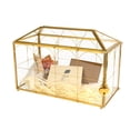 thumbnail image 1 of Caja para Tarjetas de Boda Atzciyr 32x15x23 cm con Cerradura Dorada, 1 of 8