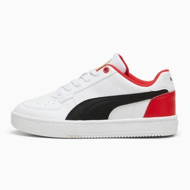 Tenis Puma Ferrari Caven 2.0 JR UNISEX 308160 05 blanco 22.5 Walmart en linea