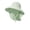 Light Green, variant on Women's Wide Brim Breathable Sun Hat, Foldable Summer Fishing Cap with Neck Flap and Adjustable Chin Strap, Lightweight Outdoor UV Protection Hat for Travel Beach Hiking Daily Wear Beige