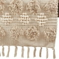 thumbnail image 3 of Saro Lifestyle Tufted Cotton Table Runner, 3 of 4