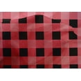 thumbnail image 4 of oneOone Cotton Silk Fabric Gingham Check Printed Craft Fabric BTY 42 Inch Wide, 4 of 4