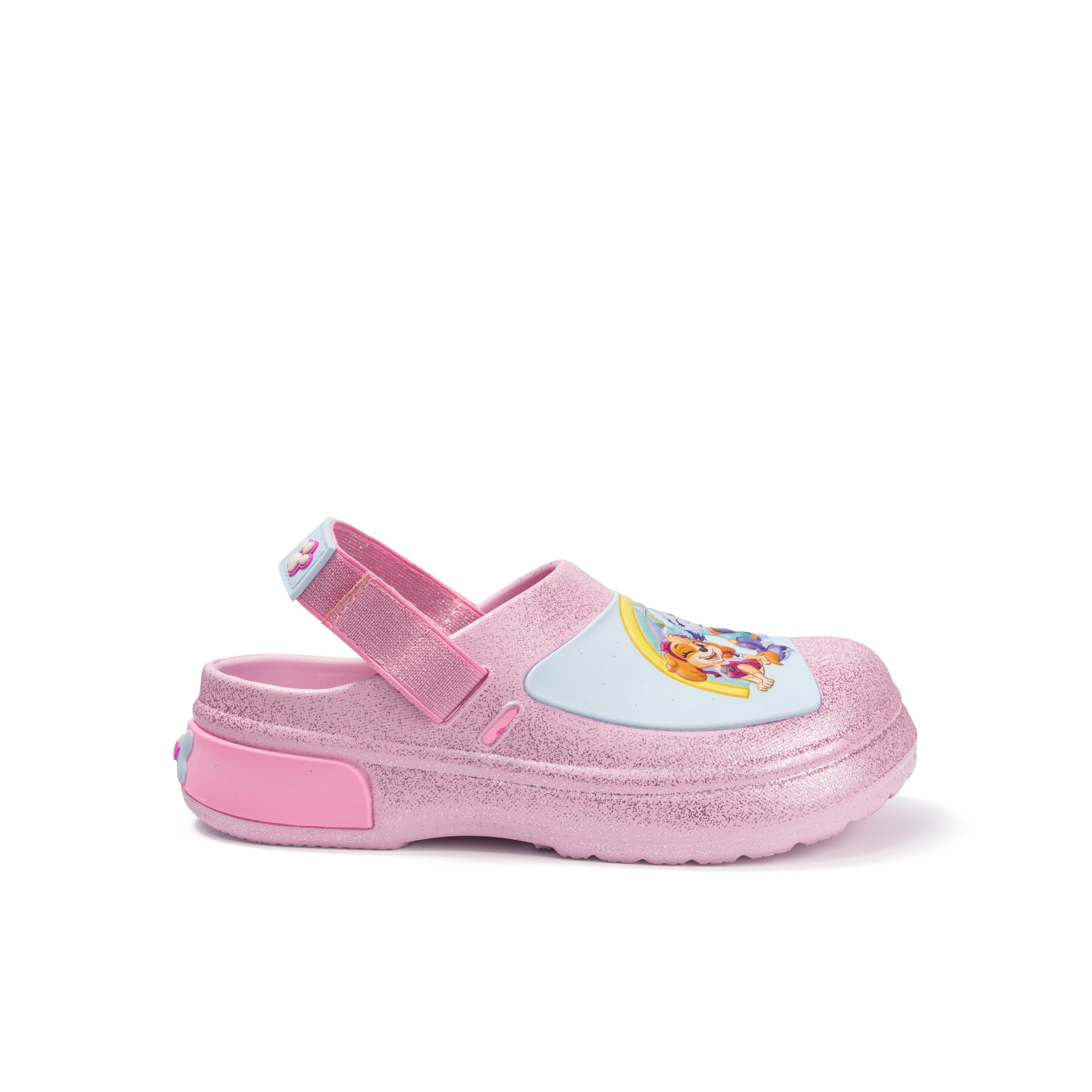 Paw Patrol Girls Toddler and Little Kid Adjustable Strap Clogs