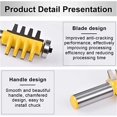thumbnail image 5 of Jinsinto Reversible Finger Glue Joint Router Bit Woodworking Milling DIY Tool[Shank Diameter:1/2''(12.7mm)], 5 of 5